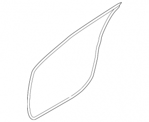 Front right door seal Hyundai Elantra AD 17-20
