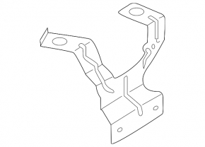 Bracket for expansion tank of cooling Audi A5 F5 17-