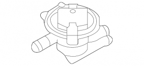 Fuel Vapor Leak Detection Pump for Audi A4 B9 17-25