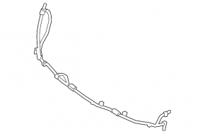 Rear bumper wiring Hyundai Elantra AD 17-18 prerest