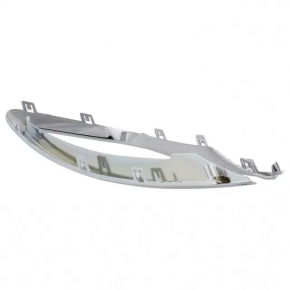 Front bumper molding right Lincoln MKZ 17- chrome,