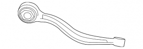Lower control arm, front right, Cadillac CTS 14-19 AWD, front