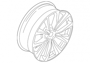 Wheel disk R19 BMW X4 G02 19-25 19, style 698 m, without polishing