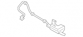 Hood Lock Hyundai Sonata 18-19