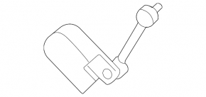 Rear right body tilt sensor Porsche Cayenne 958 11-17