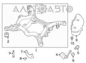 Rear left body tilt sensor Porsche Cayenne 958 11-18