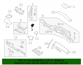 Hyundai Tucson 22-26 Cabin Temperature Sensor