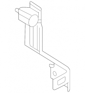 Ambient air temperature sensor for Hyundai Sonata 15-17 without bracket
