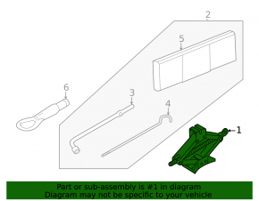 Nissan Rogue 21-24 Jack