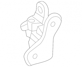 Upper front right door hinge Mercedes GLS-class X166 13-19
