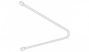 Rear left brake hose Mercedes W167 GLE 350 450 20-26