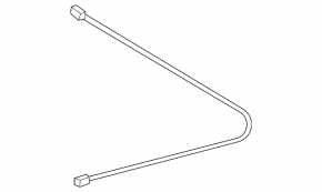 Rear left brake hose Mercedes W167 GLE 350 450 20-26