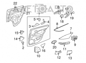 Mercedes W211 rear right window lift control