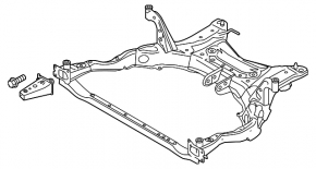 Front subframe Mazda CX-5 17-24