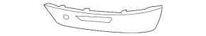 Right front bumper cover for Land Rover Range Rover Sport 2013-2017 (pre-restored)
