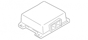 Mitsubishi Galant 99 SRS airbag computer module for refurbishment