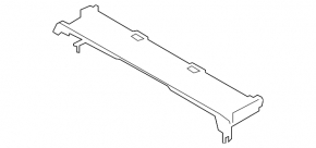 Upper radiator mount frame for BMW 5 GT F07 10-17 4.4L turbo (n63t), main, 4.4L, main, 2013-17, 4.4L turbo, without M6, main, 4.4L, main, 2010-12. 3.0L non-turbo