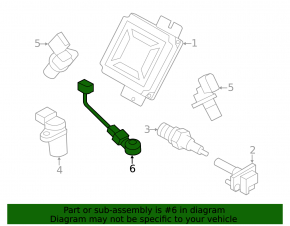 Knock Sensor Subaru Impreza WRX GH 08-14 2.5T