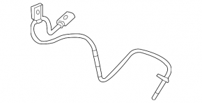 ABS sensor front right Chevrolet Camaro 16-23
