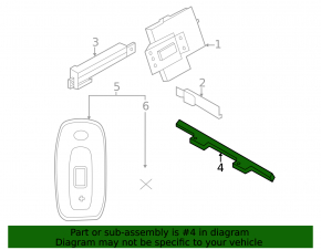 ANTENNA ASSY-ROOM,SMART KEYLESS Nissan Ariya 23-25