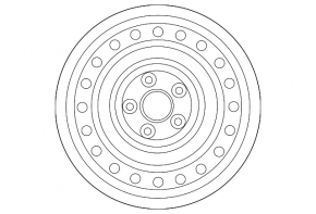 Iron disk R15 Hyundai Elantra AD 17-20