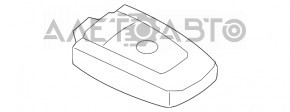 BMW 5 F10 11-16 4 Button Key
