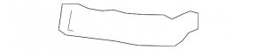 Front bumper mount on the right fender for Honda Accord 13-17
