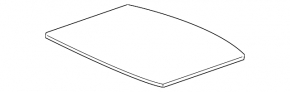 Trunk floor Honda CRV 20-22 hybrid black