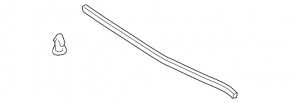 Front hood seal Kia Sorento 16-20