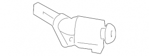 ABS sensor front left Porsche Panamera 10-16