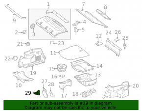 Mercedes H247 GLA 20-26 trunk cigarette lighter