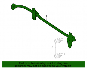 Rear stabilizer Mercedes W164 ML