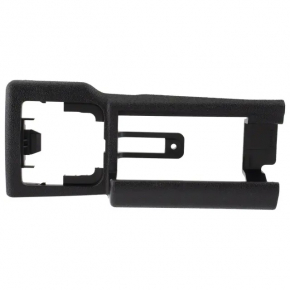 Front left passenger seat runner trim for Ford Fusion mk5 17-20 black, with plug, structure