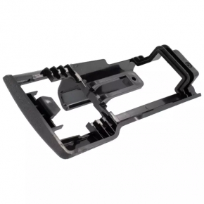 Front left passenger seat runner trim for Ford Fusion mk5 17-20 black, with plug, structure