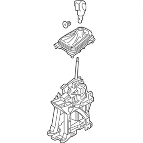 Gearbox shifter Ford Edge 15-18 3.5