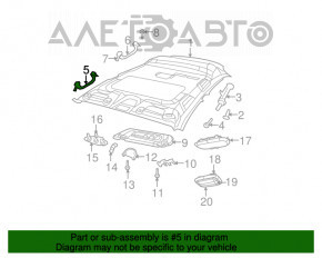 Jeep Patriot 11-17 Front Ceiling Handle