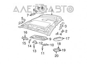 Jeep Patriot 11-17 Front Ceiling Handle
