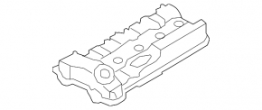 Valve cover BMW 5 GT F07 10-17 N63 S63