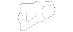 Radiator Deflector Bracket Right Toyota Highlander 20-