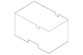 Battery casing Audi Q3 8U 15-18