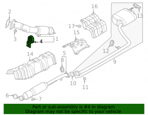 Kia K5 21-24 AWD 1.6T Downpipe Bracket