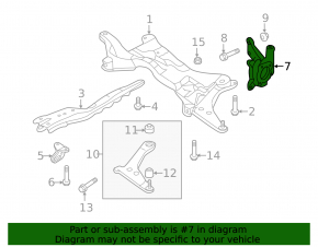 Front left axle shaft for Mitsubishi Outlander 14-22