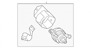 Cooling pump VW Atlas 18- 2.0T