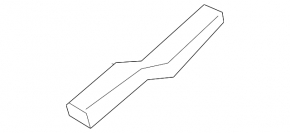 Lower left side member bracket mount for Audi Q7 16-25