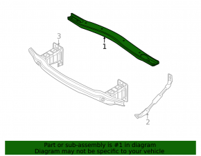 TV bar upper BMW X5 E70 07-13