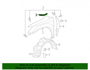 Left windshield wiper seal for Lexus RX300 RX330 RX350 RX400h 04-09