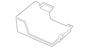 Battery tray Mitsubishi Eclipse Cross 18-Q-FIX