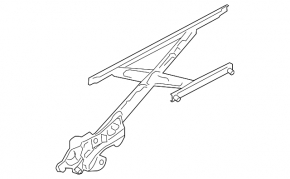 Rear left window lift mechanism for Infiniti FX35 FX45 03-08