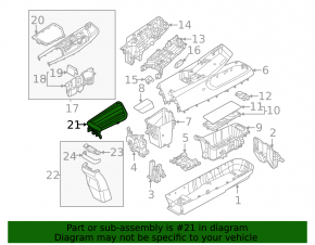 Kia EV6 22-24 armrest