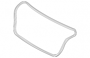 Kia Optima 16-20 trunk lid seal